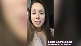 Behind the scenes candid head during live performance, JOI & daily adventure clips miXXX - Lelu Love