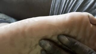 Letting 1 off on them soles 