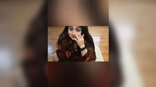 Smoking Goddess Arab BBW Squirts multiple times + Dabs