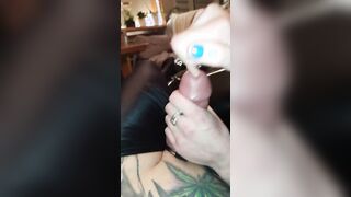 Insane Dick sounding with Finger KATRIX