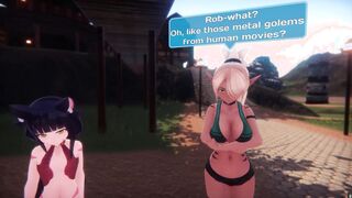 Monster bimbos Island [Monthly Patreon choice Animated game] Ep.two Getting