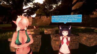 Monster bimbos Island [Monthly Patreon choice Animated game] Ep.two Getting