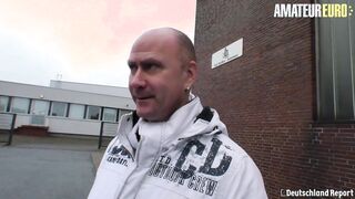 DEUTSCHLAND REPORT - Huge Natural Titted German Blonde Mia Bitch Gets Seduced And Plowed - AMATEUR EUROPEAN