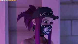 HMV Ahri and Akali - Bombshell and I Know it (PandaHMV)