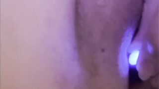 Trying Out my New Dildo on my Snatch