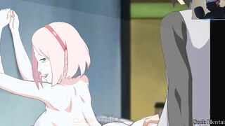Sasuke Love Voluptuous Butt Sakura