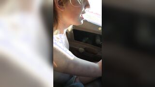 Driving My Vehicle Nude and my Husband Fingered Me