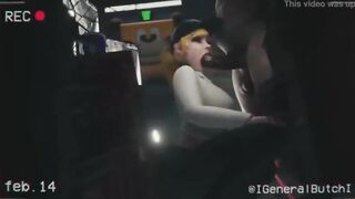 Vanee but no Freddy or bunny butt is looking kinda chunky my big black dick going deep CARTOON