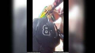 PULLED TO HIS JOB SITE AND BLOWN HIS COCK