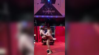 My first suspension experience - licked, pounded, and slapped by my demon Master