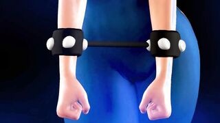 Chun-Li Struggling inside Bdsm