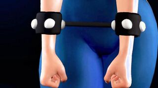 Chun-Li Struggling inside Bdsm