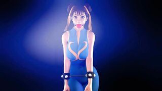 Chun-Li Struggling inside Bdsm