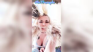 Fem Dom milf Giantess pov Tramples Little Man's Face & Penis, Humilation, & Facesitter with Kneehighs