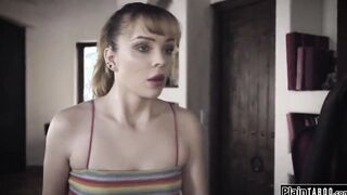 PlainTaboo.com - Blonde coed lets bff take her virginity