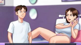 Summertime Saga: StepBrother Give Long Sex Toy To His StepSister, She Went Dirty-Ep74