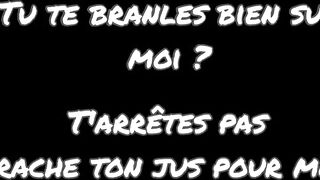 Branlette espagnole jusqu'à l'éjaculation - amateur francais 100% reel - cum on jugs