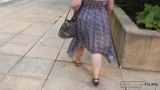 Skank brings two men back to hotel to tag team her