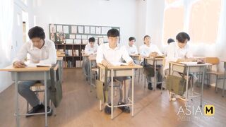 ModelMedia Asia-Classroom Real Sex Teaching Aids-Shen Na Na-MD-0201-Best Original Asia
