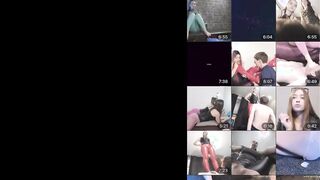 A lot of girls humiliate a dude Spitting Humiliation with their toes We have a lot of goddess videos for