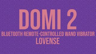 DirtyBits' Review - Domi two - Lovense - ASMR Audio Sex Toy Review