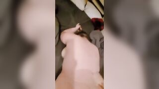 Pawg takes it doggy style!
