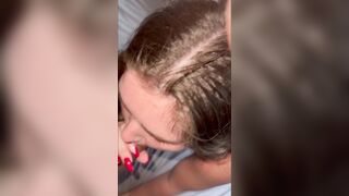 PAWG Bimbo Takes First Facial And Squirts All Over big black dick point of view