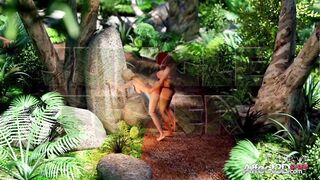 Jungle Fever - 3D Fantasy Futanari Animation