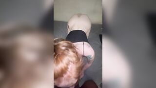 Deep Fellatio and Sloppy Facefuck - He Ejaculates inside My Throat! ( Snapchat @ pawgsmarie)