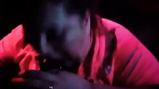 Deep Throat bbcs inside ebony light unexpected nutt