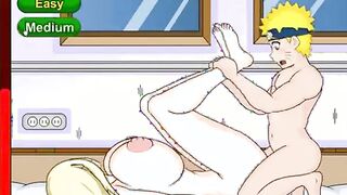 Naruto pounded Beauty blonde Tsunade hardcore anal doggy style | Uncensored Cartoon Naruto Animated Game |