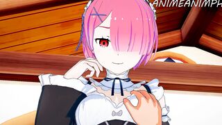 RE ZERO RAM ANIME