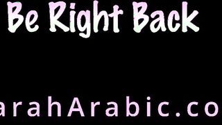 Arabic Bimbo does Live Stream