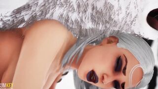 Werewolf's bitch | Huge Penis Monster | 3D Porn Wild
