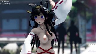 mmd r18 KotonohaYugi Kongo 3d cartoon
