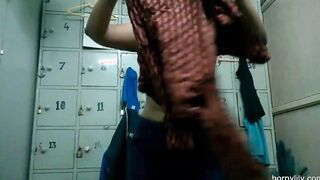 Long Boobies Tamil desi Maid Lusty Lily Into Wc Changing