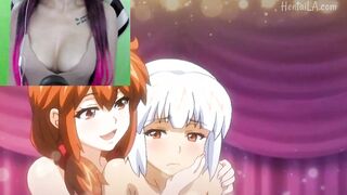 Jovenes Depravadas le quitan la virginidad anal a un tipo timido - Animated Reaction