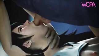 Deep throat rough and fast inside Tifa Lockhart - [ WOPA ] 3D HD