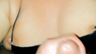 OMG!, Cheating ex-wife's cunt is already so full of cum