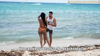 Fucking The Juicy Snatch Of This Beautiful bimbos Picked Up from the Beach (UNEXPECTED ENDING)