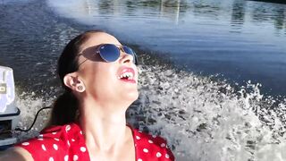 Rides inside the boat makes me goddess and lusty - Soak Kelly