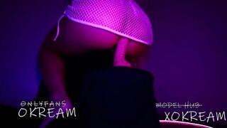 Best twerk sex toy rides crampie vagina real orgasm kinky talk