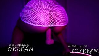 Best twerk sex toy rides crampie vagina real orgasm kinky talk