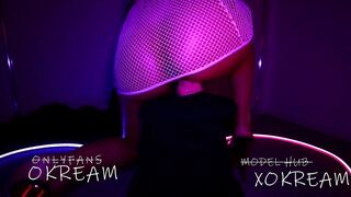 Best twerk sex toy rides crampie vagina real orgasm kinky talk