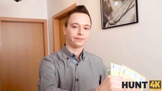 HUNT4K. Devoted lover turns in a cheater and gets penetrated