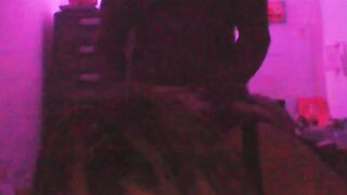 Worshiping my husbands big black cock blowing a sex toy, penis, & getting banged doggy