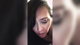 Vulgar cougar gets banged rough from behind 