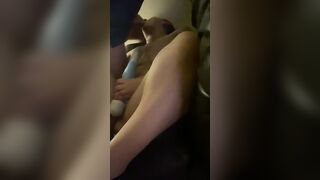 Husband filmed this long dick throat fucking me