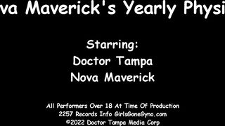 8 Month Pregnant Nova Maverick Yearly Checkup By Doctor Tampa: