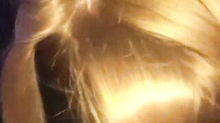 Thick Beauty white chick throats big black cock